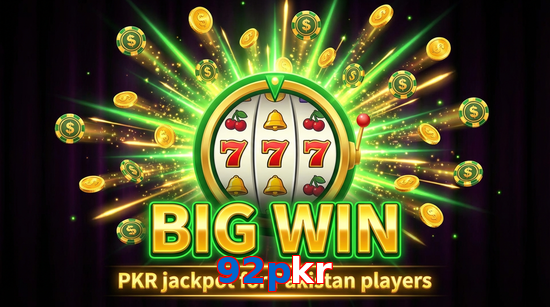 Big win animation on 92Pkr slot game