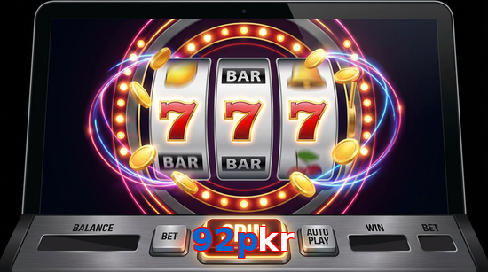 Main screen of 92Pkr slots page for PK players